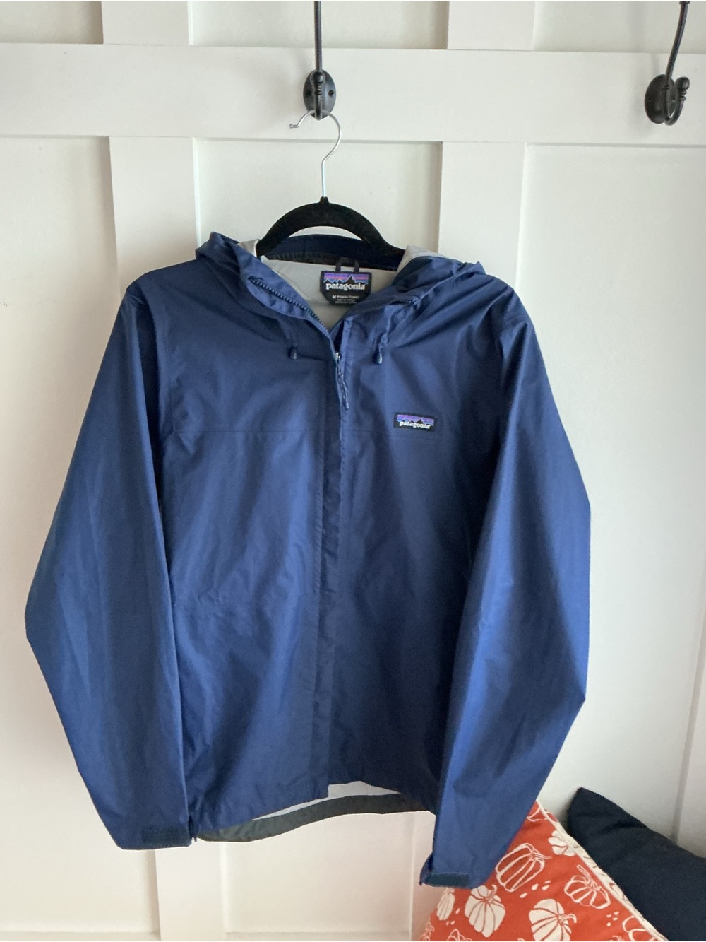 Patagonia H2No Women’s Navy Hooded Rain Jacket